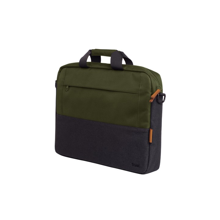 TRUST BORSA LAPTOP/NOTEBOOK FINO A 16" ECO - REALIZZATA CON PET RICICLATO - LISBOA VERDE