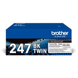 BROTHER CARTUCCIA NERO TN247BKTWIN DURATA 6000 PAGINE