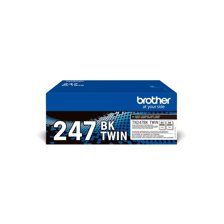 BROTHER CARTUCCIA NERO TN247BKTWIN DURATA 6000 PAGINE