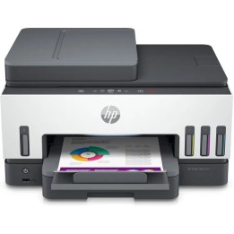 HP MULTIFUNZIONE INK A4 COLORE, SMART TANK 7605, 15PPM, ADF, FRONTE / RETRO, USB/WIFI, 4 IN 1