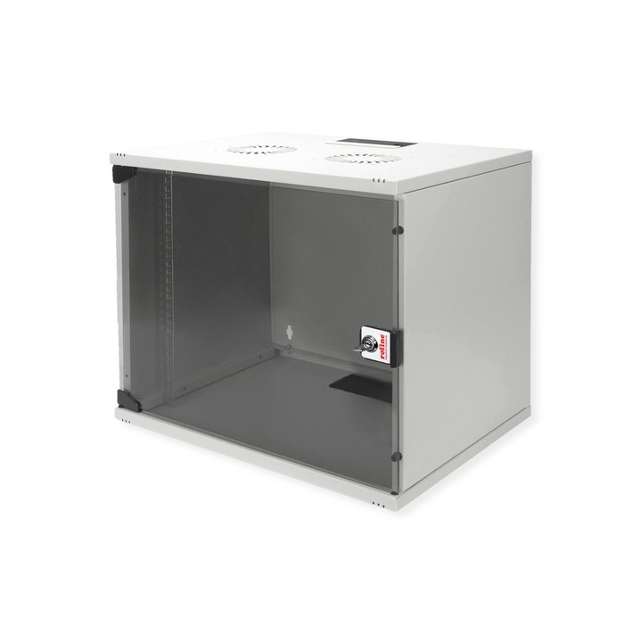 ROLINE 19" CABINET DA MURO BASIC 9U, 540x400 (WxD), KIT DI ASSEMBLAGGIO, GRIGIO