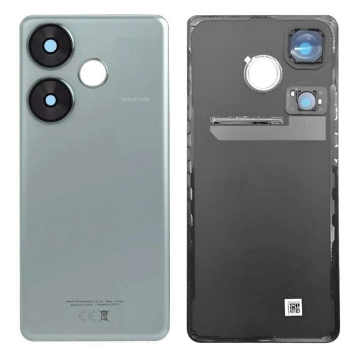 COVER POSTERIORE PER XIAOMI POCO F6 5G (24069PC21G) VERDE ORIGINALE
