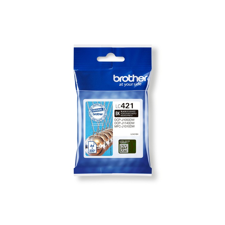 BROTHER CART. INK NERO 200 PAG, PER DCPJ1050DW e MFCJ1010DW