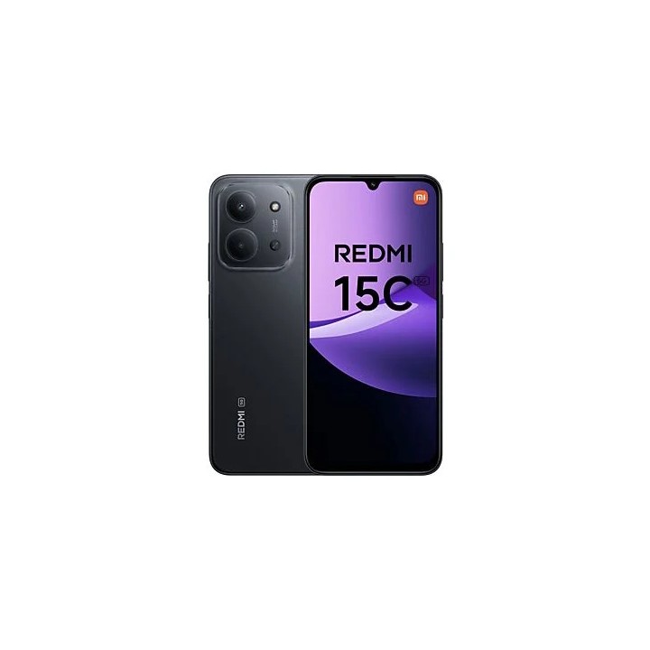 XIAOMI SMARTPHONE Redmi 15c 4+256GB 6.9 4G Midnight Black DS