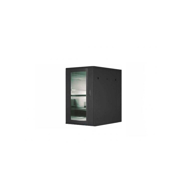 ARMADIO 12 UNITA DA MURO LINEA SOHO (A)643 X (L)600 X (P)600 MM. COLORE NERO RAL 9005