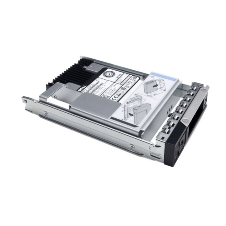 DELL TECHNOLOGIES 3.84TB SSD SATA READ INTENSIVE 6GBPS 512E 2.5IN WITH 3.5IN HYB CARR HOT-PLUG CUS KIT