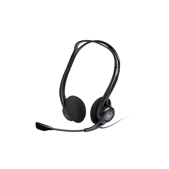 LOGITECH CUFFIE CON MICROFONO PC 960, USB