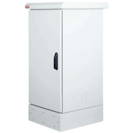 ARMADIO RACK 19 16U PROTEZIONE IP65 MISURE L600 H1080 P650 CON BASE 200MM