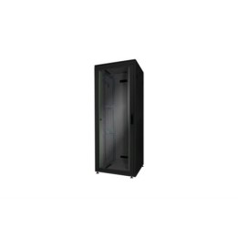 ARMADIO 42 UNITA LINEA PROFESSIONALE (A)2020 X (L)800 X (P)800 MM. COLORE NERO RAL 9005