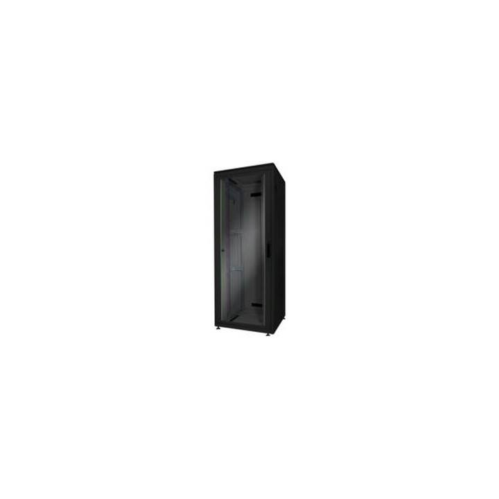 ARMADIO 42 UNITA LINEA PROFESSIONALE (A)2020 X (L)800 X (P)800 MM. COLORE NERO RAL 9005