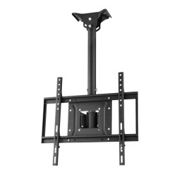 BRACCIO TELESCOPICO DA SOFFITTO PER TV FINO A 40 KG DA 32 A 55 FINO A VESA 600X400