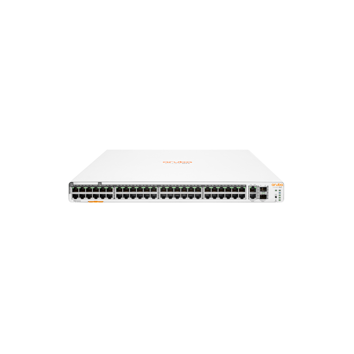 HPE NETWORKING INSTANT ON SWITCH 40P GIGABIT CL4 8P GIGABIT CL6 POE 2P 10GBT 2P SFP+ 600W 1960