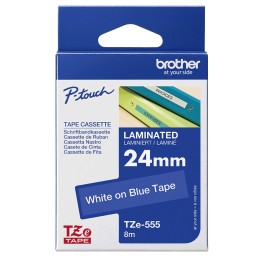 BROTHER NASTRO TZ 18MM NERA SU FONDO BLU