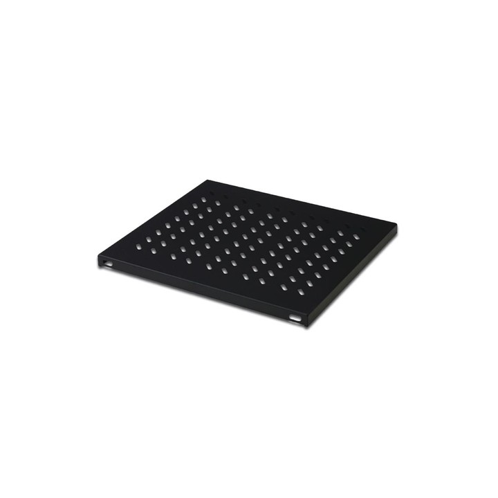 RIPIANO UNIVERSALE PER ARMADIO RACK 19 PROFONDITA 735 MM. ALLUNGABILE COLORE NERO