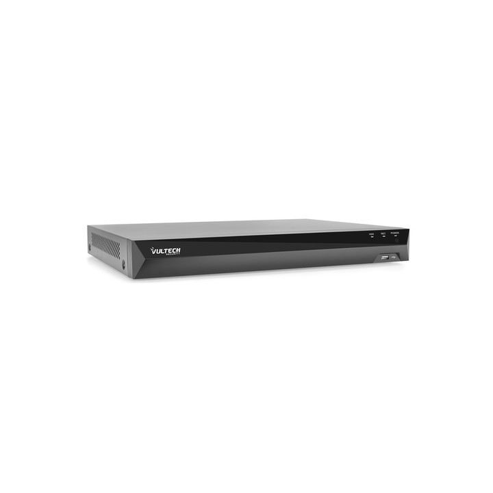 VULTECH SECURITY NVR 16 CANALI ULTRA-HD FINO A 8MPX H.265 HDMI P2P CLOUD 2 HD ALARM. 4K