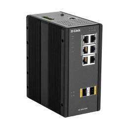 D-LINK SWITCH 8 PORTE MANAGED L2 GIGABIT ETHERNET (10/100/1000) SUPPORTO POWER OVER ETHERNET (POE) N