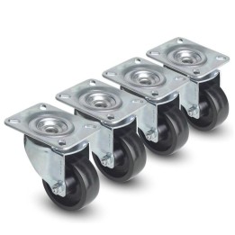 SET 4 RUOTE PER ARMADI RACK LINK SERIE EAVI