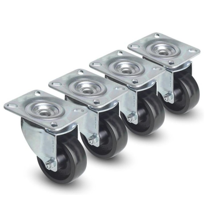 SET 4 RUOTE PER ARMADI RACK LINK SERIE EAVI