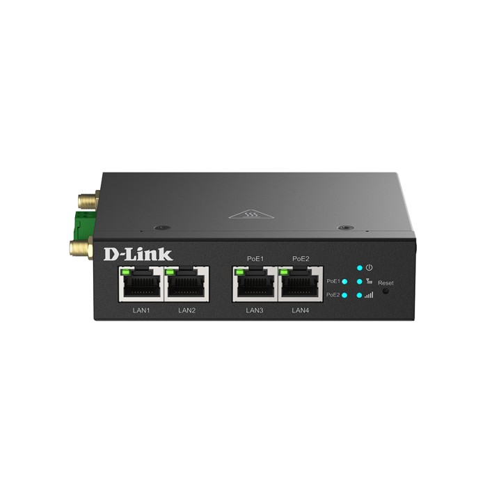 D-LINK ROUTER 4G MULTI-CONNECT POE MODEM, 4X FAST ETHERNET