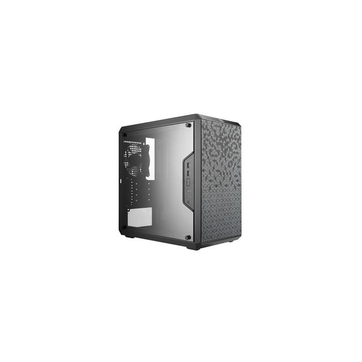 COOLER MASTER CASE MASTERBOX Q300L MID TOWER MICROATX-MINI ITX, USB3X2, AUDIO IO, 1X 3.5/2X 2.5"" BAY, 1X 120MM REAR FAN