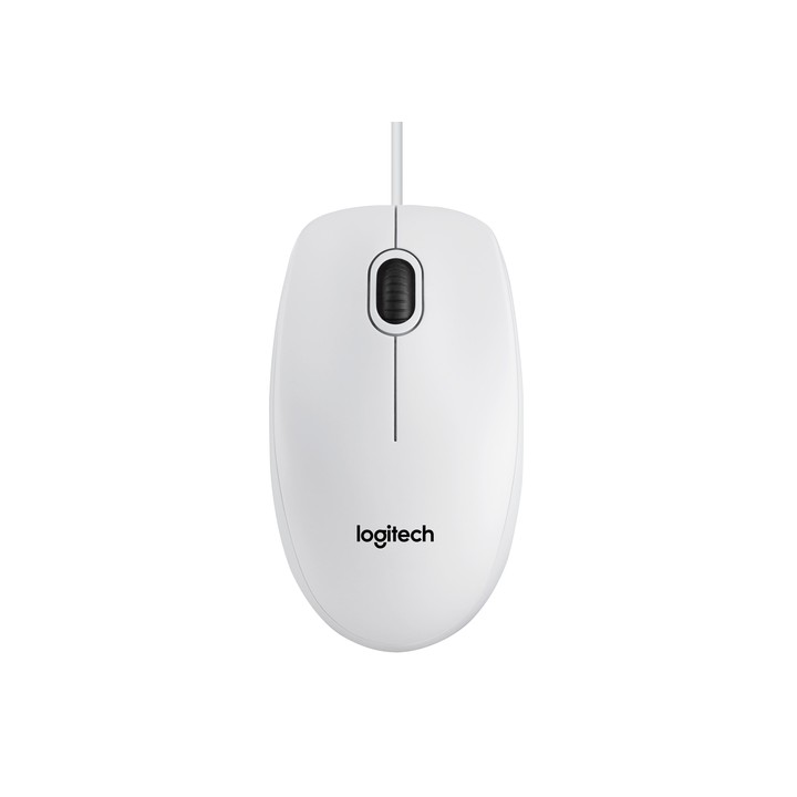 LOGITECH MOUSE OTTICO USB B100 BIANCO RETAIL, 800 DPI