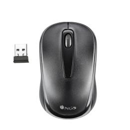 NGS MOUSE CON FILO 1200DPI WIRELESS CONNESS USB, NERO