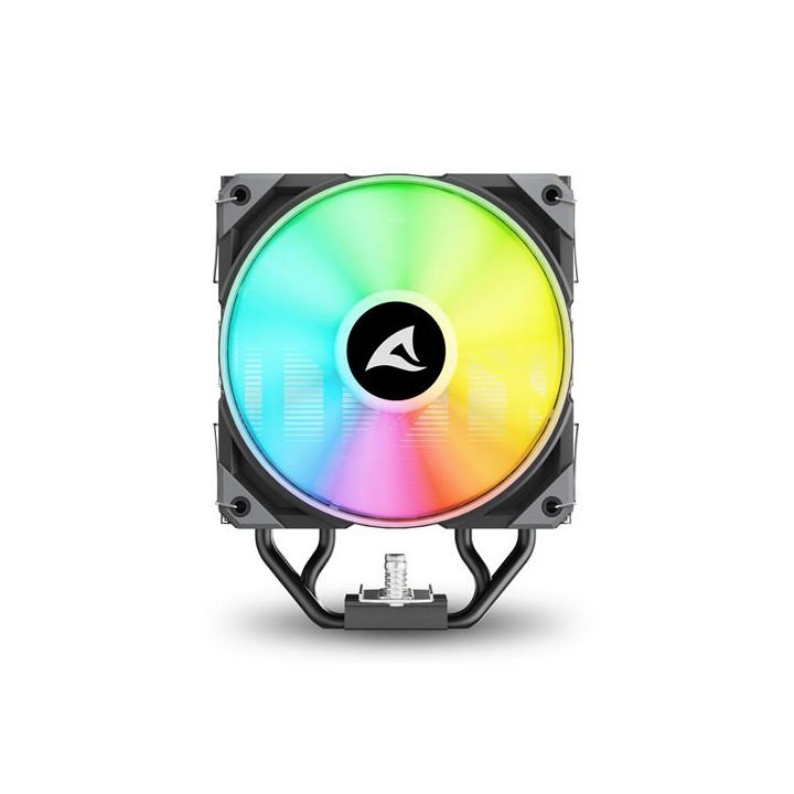 SHARKOON DISSIPATORE AD ARIA 1X 120MM ARGB PWM FAN, 4X COPPER PIPES, DIRECT TOUCH, TDP 220W, EFFETTO