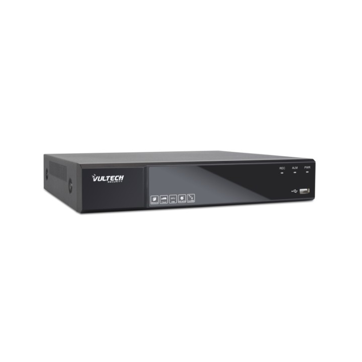 VULTECH SECURITY UVR 5IN1 IBRIDO 16CH ANALOG.+ 4 DIGIT. HDMI P2P CLOUD 1 HD 5MPX LITE H265 CVBS E AI