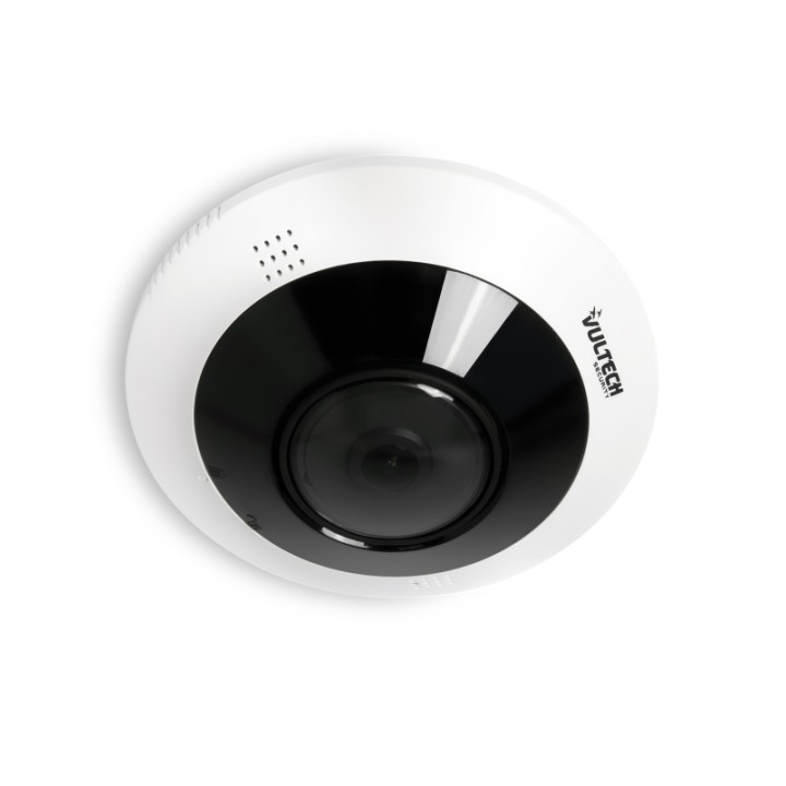 VULTECH SECURITY TELECAMERA IP FISHEYE 1/2,5 6 MPX H.265 POE 1,68MM EPTZ - WDR LED IR 20M P2P MICR