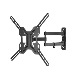 BRACCIO A MURO A 3 SNODI PER TV FINO A 25 KG, 50 FINO A VESA 400X400
