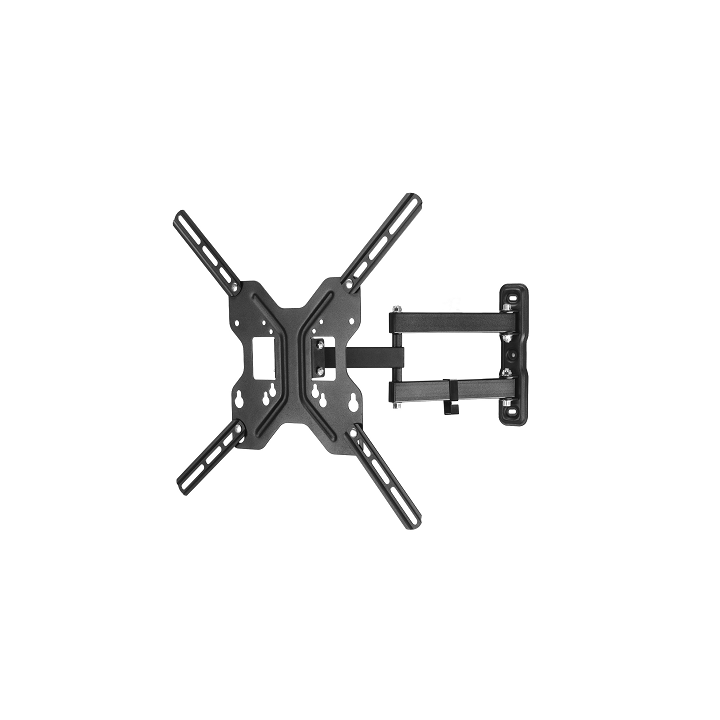 BRACCIO A MURO A 3 SNODI PER TV FINO A 25 KG, 50 FINO A VESA 400X400