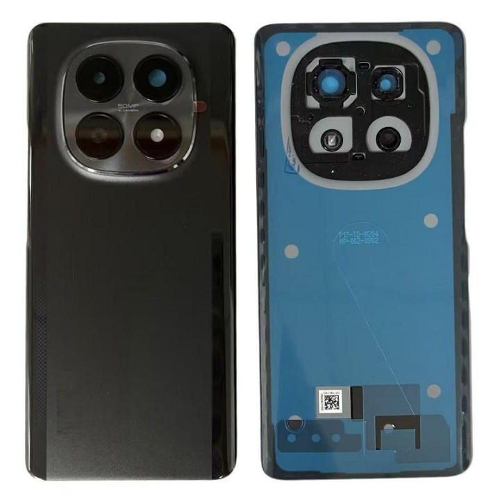 COVER POSTERIORE PER XIAOMI POCO M8 5G (25118PC98G) NERO ORIGINALE