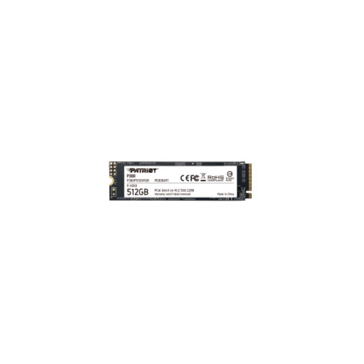 PATRIOT SSD INTERNO P300 512GB M.2 PCIE R/W 1700/1200 GEN 3X4