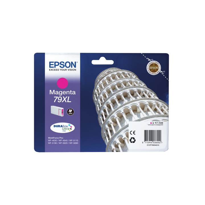 EPSON CART INK MAGENTA XL PER WF-5620 SERIE TORRE DI PISA