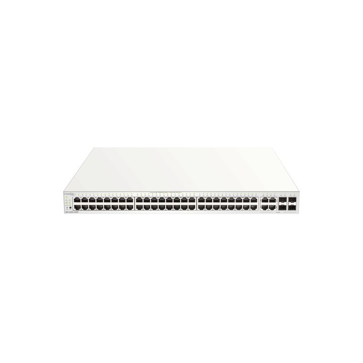 D-LINK SWITCH SMART MANAGED 52 PORTE GIGABIT POE