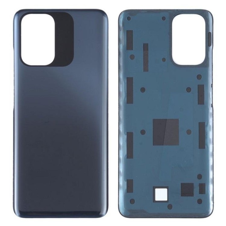 COVER POSTERIORE PER XIAOMI POCO M5s (2207117BPG) GRIGIO / NERO ORIGI.