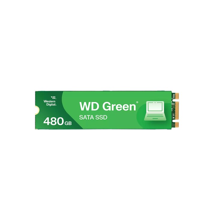 WESTERN DIGITAL SSD GREEN 480GB M.2 SATA III 6GBS