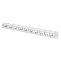 DIGITUS PANNELLO PATCH 19" PER JACK KEYSTONE 1U SCARICO DIGITUS 24 PORTE