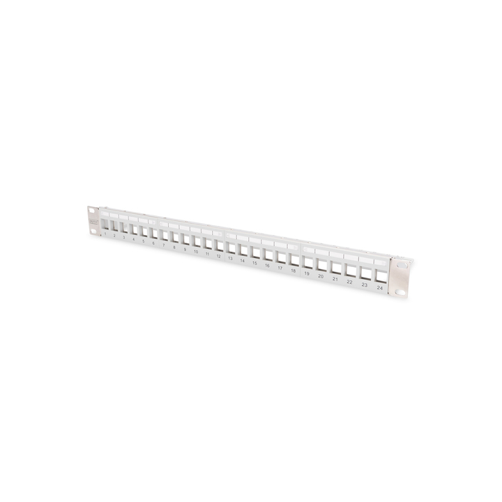 DIGITUS PANNELLO PATCH 19" PER JACK KEYSTONE 1U SCARICO DIGITUS 24 PORTE