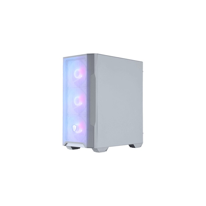 MSI MAG FORGE M100R 2xUSB 2.0 1xUSB 3.2 ARGB FAN ATX WHITE