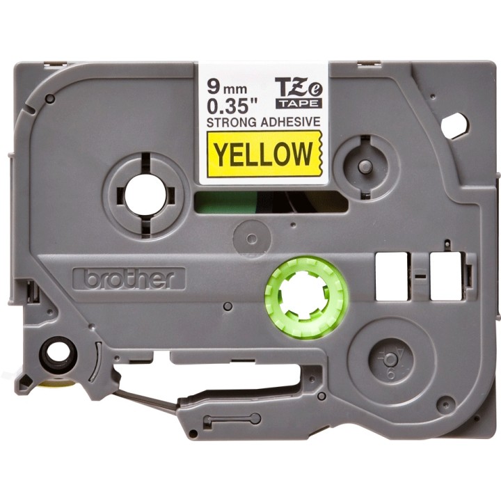 BROTHER NASTRO LAMIN 9MM NERA/GIALLO AD RES