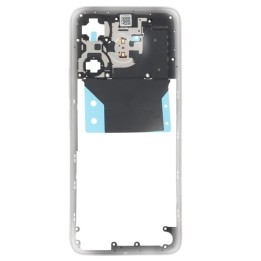 COVER CENTRALE B PER XIAOMI POCO M6 4G (2404APC5FG) ARGENTO ORIGINALE
