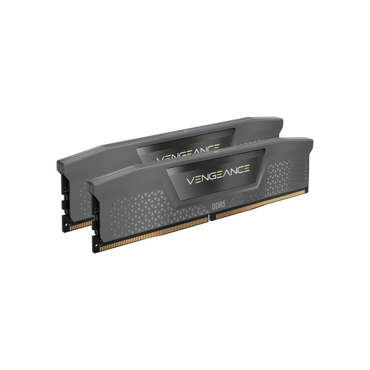 CORSAIR RAM VENGEANCE DDR5 32GB 2 x 16GB DDR5 5200 CL40-40-40-77 1.25V INTEL XMP AMD EXPO - GREY