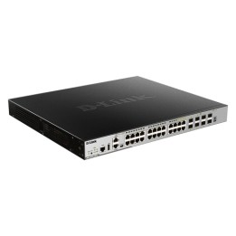 D-LINK SWITCH 28 PORTE MANAGED L3 GIGABIT ETHERNET (10/100/1000) SUPPORTO POWER OVER ETHERNET (POE)