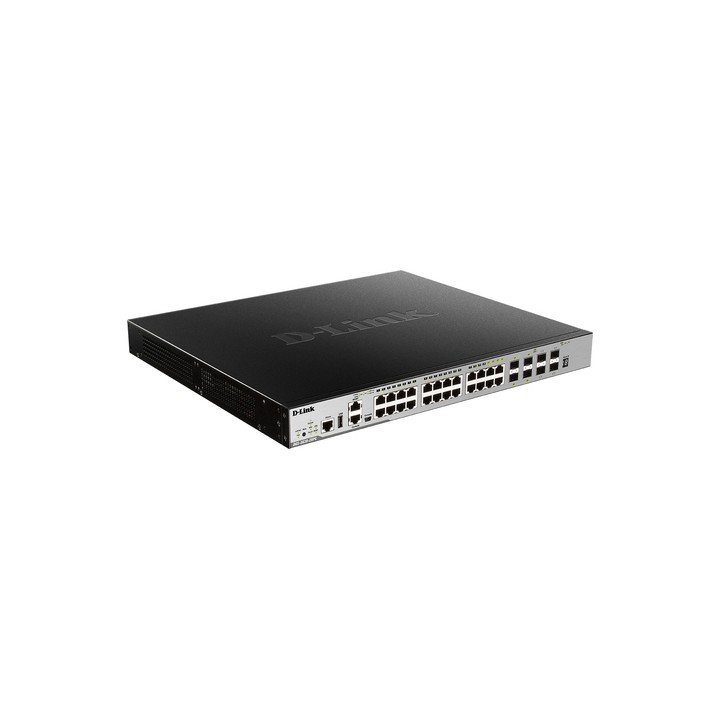 D-LINK SWITCH 28 PORTE MANAGED L3 GIGABIT ETHERNET (10/100/1000) SUPPORTO POWER OVER ETHERNET (POE)
