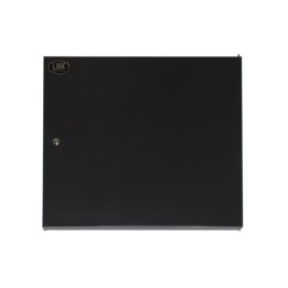 PORTA CHIUSA IN METALLO PIENO CON SERRATURA PER ARMADIO LINK 12U LK 1912UNF NERO