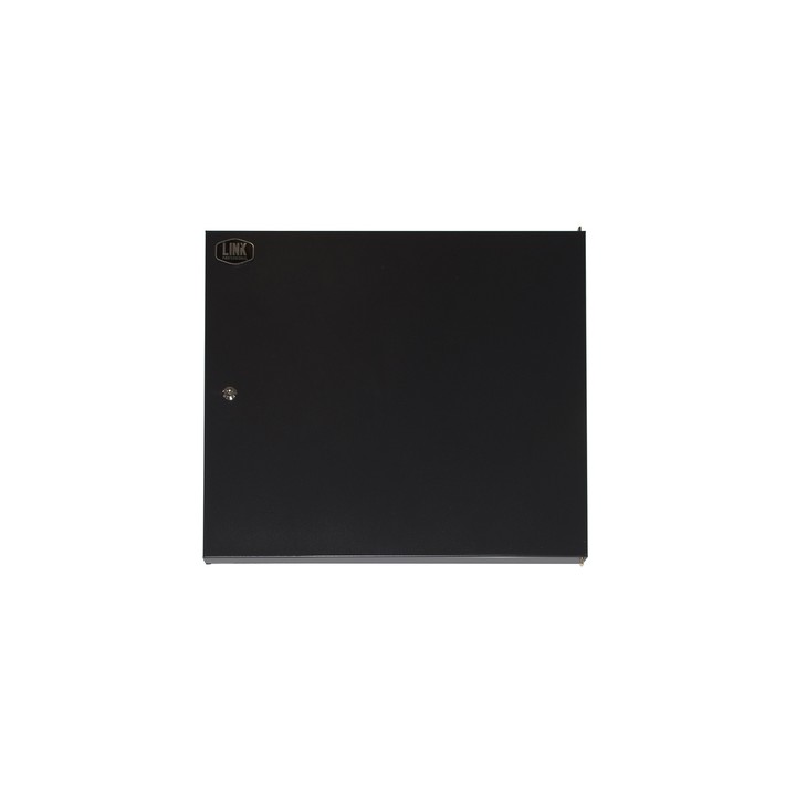 PORTA CHIUSA IN METALLO PIENO CON SERRATURA PER ARMADIO LINK 12U LK 1912UNF NERO