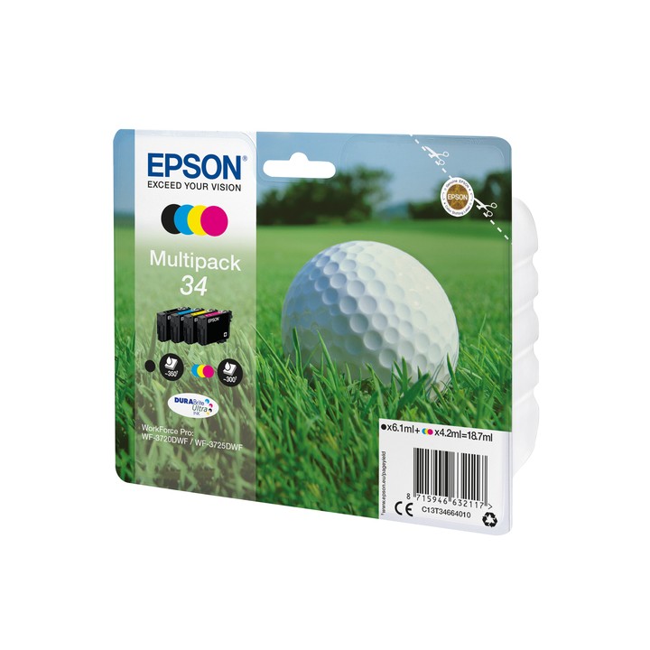 EPSON CART. INK MULTI-COLOR 34 SERIE PALLINA DA GOLF