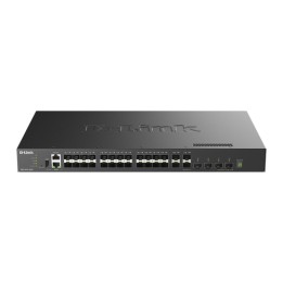 D-LINK SWTICH DXS-3410-32SY, GESTITO, L3, FULL DUPLEX, MONTAGGIO RACK