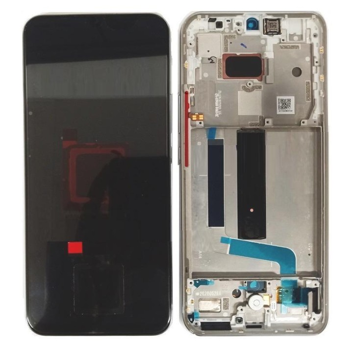 TOUCHSCREEN + DISPLAY LCD DISPLAY COMPLETO + FRAME PER XIAOMI MI 10 L.